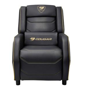 SOFA GAMING COUGAR RANGER S ROYAL NEGRO DORADO 100% Nuevo