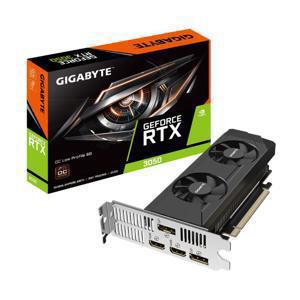 TARJETA DE VIDEO  GIGABYTE GEFORCE RTX 3050 OC LOW PROFILE 6GB GDDR6 HDMI DP 100% Nuevo