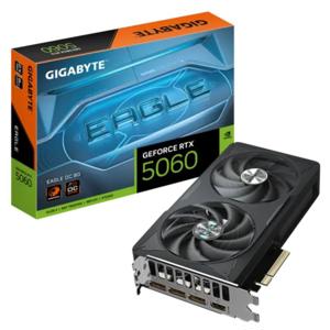 TARJETA DE VIDEO  8GB GDDR7 GIGABYTE GEFORCE RTX 5060 EAGLE OC HDMI DP PCI 5 100% Nuevo