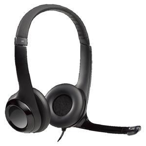 AUDIFONO CON MICROFONO  DIADEMA LOGITECH H390 USB NEGRO 100% Nuevo