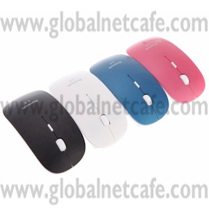 MOUSE INALAM, XMK-956 ENDUS AZUL, ROJO, NEGRO 100% Nuevo