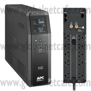 1000VA CON 600WATTS DE CAPACIDAD UPS Y REGULADOR  APC PRO BR1000MS (10TOMAS) AGOTADO 100% Nuevo