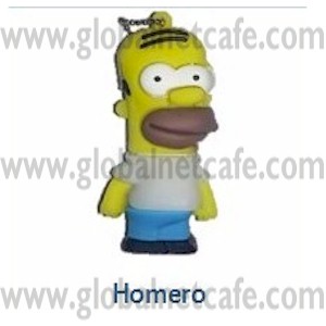 MEMORIA  USB      16GB  HOMERO SIMPSON 100% Nuevo