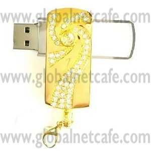 MEMORIA  USB       8GB  DORADA 100% Nuevo