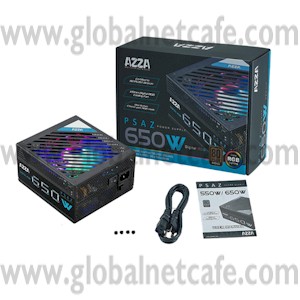 FUENTE DE PODER 650WATTS AZZA BRONZE CERTIFICADA 100% Nuevo