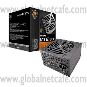 FUENTE DE PODER 600W COUGAR VTE600 80PLUS BRONZE 1 VENTILADOR 100% Nuevo