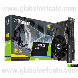 TARJETA DE VIDEO  4GB GF ZOTAC GTX1650 GDDR5, HDMI, D.PORT, DVID 100% Nuevo