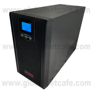 3000VA CON 2400WATTS DE CAPACIDAD UPS Y REGULADOR  POWERBOX PBR-2000I-1 220V 4UPS-2G 100% Nuevo