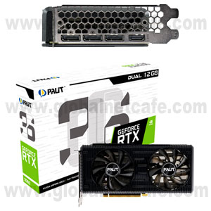   TARJETA DE VIDEO  12GB PALIT 3060 NV, GF RTX GDDR6, HDMI, 3-DISPLAY PORT 100% Nuevo