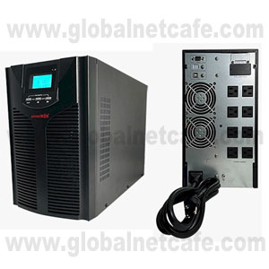 3000VA CON 2700WATTS DE CAPACIDAD UPS Y REGULADOR  POWERBOX PBO-903I 220V EN LINEA 100% Nuevo