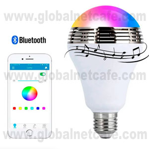 BOCINA BLUETOOTH S15 EN FORMA DE BOMBILLA 100% Nuevo