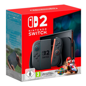 CONSOLA NINTENDO SWITCH 2 VERSION HONG KONG + MARIO KART WORLD 100% Nuevo