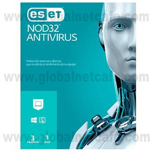 ESETNOD32 ANTIVIRUS (3PCS) 100% Nuevo