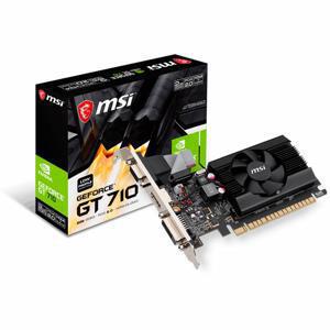 TARJETA DE VIDEO  2GB DDR3 MSI GEFORCE GT 710 LOW PROFILE VGA DVI-D HDMI PCI 100% Nuevo