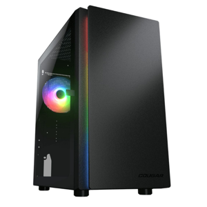 CASE GAMING COUGAR PURITY RGB MINI TORRE MICRO NEGRO (NO FUENTE) 100% Nuevo