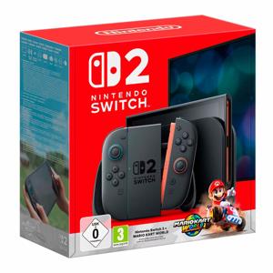 CONSOLA NINTENDO SWITCH 2 VERSION HONG KONG + MARIO KART WORLD 100% Nuevo