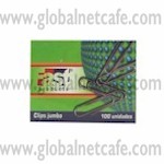 CAJA DE CLIPS JUMBO 100% Nuevo