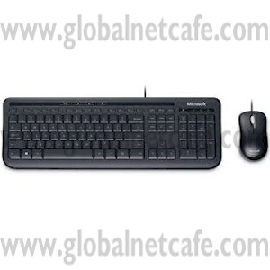 TECLADO+MOUSE USB, MULTI, NEGRO, USB MICROSOFT MOD. 600 100% Nuevo