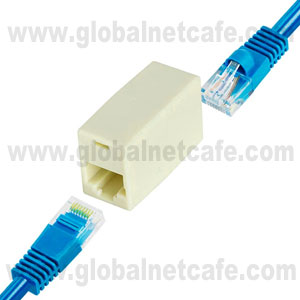 UNION PARA RED CONECTOR RJ45 100% Nuevo