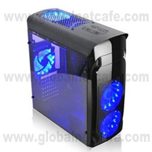 CASE ATX AGILER GAMER 010 (NO FUENTE) 4 VENTILADORES 100% Nuevo