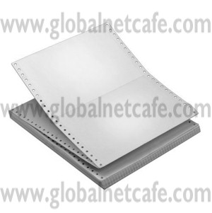 PAPEL CONTINUO 1, 2 CARTA 2 PARTES (900 JUEGOS) 100% Nuevo