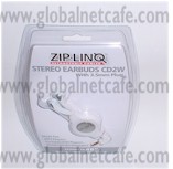 AUDIFONO EARBUDS, RETRACTABLE ZIP-LINQ 100% Nuevo
