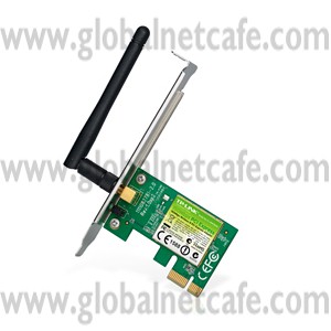 TARJETA DE RED  PCIE X1 INALAMBRICA (TL-WN781ND)150MBPS TPLINK 1 ANTENA 100% Nuevo