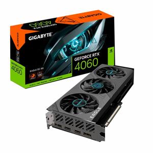 TARJETA DE VIDEO  8GB GDDR6 GIGABYTE GEFORCE RTX 4060 EAGLE OC DP HDMI PCI 4 100% Nuevo