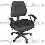 SILLA EJECUTIVA GAS, BRAZOS, RODOS, NEGRA (IP-620AS) 100% Nuevo