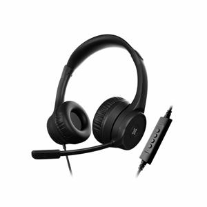 AUDIFONO CON MICROFONO  DIADEMA KLIP XTREME KLEARCOM USB NEGRO 
