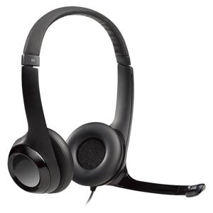 AUDIFONO CON MICROFONO  DIADEMA LOGITECH H390 USB NEGRO 