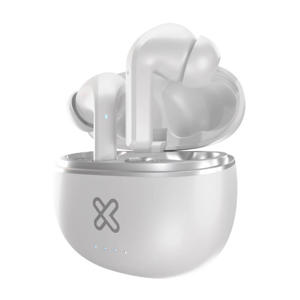 AUDIFONO CON MICROFONO  BLUETOOTH KLIP XTREME EDGEBUDSPRO IN-EAR BLANCO 
