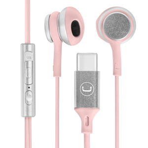 AUDIFONO UNNO TEKNO HS7005PK USB-C IN-EAR ULTRA ROSADO 