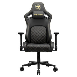 SILLA GAMING COUGAR DEFENSOR NEGRO DORADO 100% Nuevo