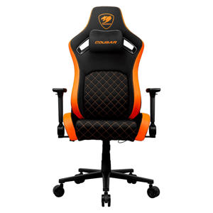 SILLA GAMING COUGAR DEFENSOR F NEGRO NARANJA 100% Nuevo