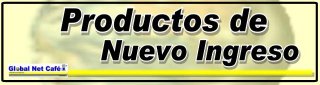Productos de nuevo ingreso